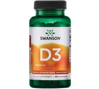 Swanson Vitamin D-3 1000iu 250 caps - vitamina D3