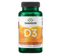 Swanson SWANSON VITAMIN D3 - HIGHER POTENCY 2,000 IU (250 Capsules) (250 Capsule)