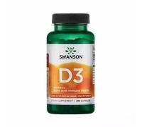 Swanson Vitamin D-3 1000iu 250 caps - vitamina D3