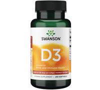 Vitamina D3 5000IU 250 Gel Swanson Health Products