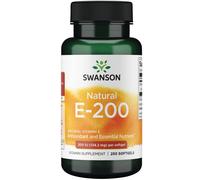 Swanson - Vitamina E Naturale 200 IU, 250 capsule