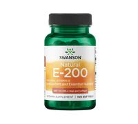 Swanson Vitamina E naturale 200 UI - 100 Capsule