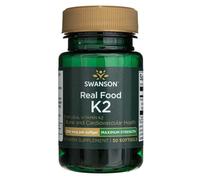 Vitamina K2- MK-7 200 mcg 30 gel Cibo Reale Swanson Health Products