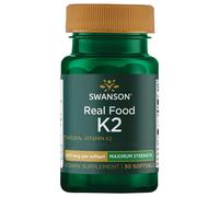 Swanson, vitamina K2, 200mcg, 30 capsule molli (spedizione lampo)