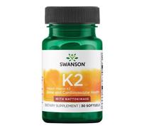 SWANSON Vitamina K2 - con Nattokinase 30 Pc