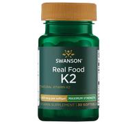 Swanson Vitamina K2 naturale ad alta concentrazione, 200 mcg