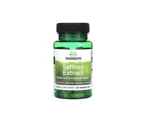 Swanson Zafferano Estratto, estratto di zafferano, 60 capsule vegetali