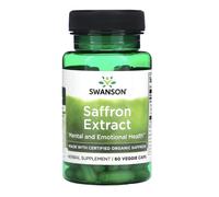 Swanson Zafferano Estratto, estratto di zafferano, 60 capsule vegetali Integratore alimentare