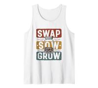 Swap Sow Grow Seed Swap Day Grafica Canotta