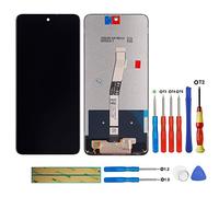 swark - Display LCD compatibile con Xiaomi Redmi Note 9S M2003J6A1G / Xiaomi Redmi Note 9 Pro M2003J6B2G (nero, senza cornice), display LCD touchscreen Digitizer Assembly vetro + strumenti