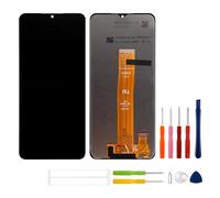 swark Display LCD da 6,5", compatibile con Samsung Galaxy A04s (nero senza cornice), display LCD touchscreen e set di attrezzi