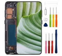 swark Display LCD TFT da 6,6", ricambio per display LCD Galaxy S23 Plus SM-S916B, con kit di strumenti di riparazione, nessuna funzione di impronte digitali [con telaio]