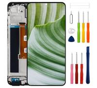 swark Nuovo display LCD da 6,74" per display LCD Realme C61 4G Touch Screen Digitizer con kit di riparazione aggiornato [con telaio]