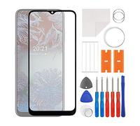 SWARK Vetro frontale di ricambio per lenti esterne con OCA compatibile con Nokia G10 (senza schermo LCD e touch digitalizzatore) con kit di riparazione