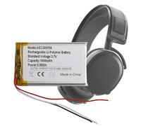 SwarKing Batteria di ricambio AEC503759 compatibile con SteelSeries Arctis 1 Arctis 3 Arctis 7 Wireless Game Headset