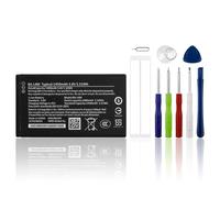 SwarKing Batteria di ricambio ricaricabile a 0 cicli BA-L4M, compatibile con Nokia 215 4G (2024) con kit di attrezzi