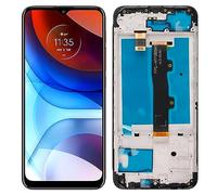 SwarKing Display LCD compatibile con Motorola Moto E7i Power/E7 Power/E7/E7i LCD Display Touch Screen Digitizer (nero con cornice) Ricambi con strumenti gratuiti