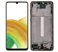 SwarKing Display LCD compatibile con Samsung Galaxy A33 5G A336B A336E A336U LCD Display Touch Screen Digitizer (nero con cornice) Ricambi con strumenti gratuiti