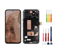SwarKing Display LCD di ricambio compatibile con Go-Ogle Pixel 8A, con | 6,1 pollici, con cornice, G6GPR LCD Touch Screen Digitizer Assembly, con Toolkit