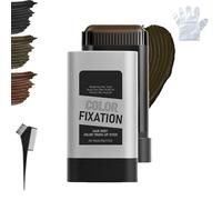 Swarous Long Lasting Hair Color Stick,Waterproof And Sweat-Proof Hair Dye Stick,2-In-1 Instant Hair Color Sticks With Built-In Comb,Gray Hairs Coverage, Quick Touch-Up (Brown)