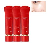 Swarous Moisturizing Brightening Tone-Up Concealer Cream, VC Skincare Cream Anti-Wrinkle, 5-in-1 Multi-cream Face Makeup Foundation, Long-Lasting Hydration Ultra Cover Concealer, 30g (3Pcs)