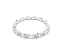 Swarovski 5366570 Anello Vittore Taglio Marquise Bianco Placcato Rodio