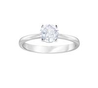 Swarovski 5402429 Anello Attract Bianco Placcato Rodio Taglia 58