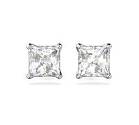 Swarovski 5430365 Orecchini a lobo Attract Taglio squadrato Bianchi Plac. Rodio