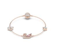 Swarovski 5485876 Braccialetto Swan Cigno Rosa