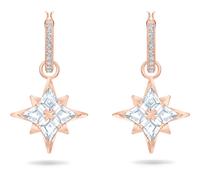 Swarovski 5494337 Orecchini pendenti Symbolic Stella Bianchi Placcato Oro Rosa