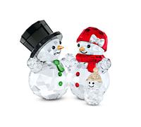 Swarovski 5533948 Famiglia Pupazzo di Neve