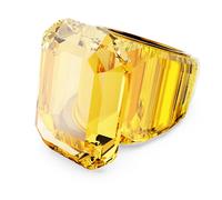 Swarovski 5600226 Anello cocktail Lucent Taglio ottagonale Giallo