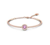Swarovski 5620554 Bracciale rigido Sparkling Dance Taglio tondo Viola Oro Rosa