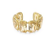 Swarovski 5620654 Bracciale rigido Harmonia Cristalli oversize Dorato Pla. Oro