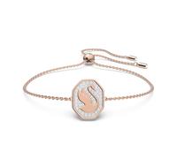 Swarovski 5621107 Braccialetto Signum Cigno Bianco Placcato Oro Rosa