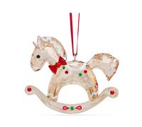 Swarovski 5627608 Holiday Cheers Decorazione Cavallo a Dondolo di Pan di Zenzero
