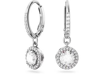 Swarovski 5636270 Orecchini pendenti Constella Taglio tondo Pavé Bianchi P Rodio