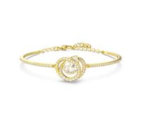 Swarovski 5636585 Bracciale rigido Generation Bianco Placcato Oro