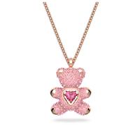 Swarovski 5642976 Pendente Teddy Orso Rosa Placcato Oro Rosa
