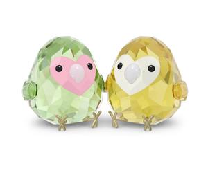 Swarovski 5644844 All you Need are Birds Coppia di Inseparabili