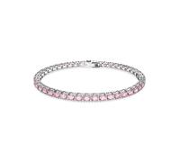 Swarovski 5648932 Braccialetto Matrix Tennis Taglio tondo Rosa Placcato Rodio