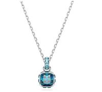 Swarovski 5651707Pendente Birthstone Taglio squadrato Dicembre Blu Pla. Rodio