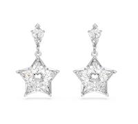Swarovski 5652002 Orecchini pendenti Stella Taglio Kite Stella Bianchi Pla Rodio