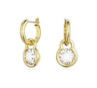 Swarovski 5666023 Orecchini pendenti Dextera Taglio tondo Bianchi Placcato Oro