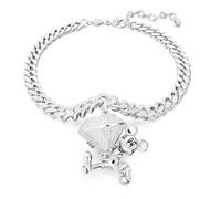 Swarovski 5668773 Pendente Disney Mickey Mouse Bianco Placcato Rodio