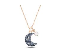 Swarovski 5671585 Pendente Luna Luna Multicolore Placcato Oro Rosa