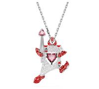 Swarovski 5682805 Pendente Alice in Wonderland Carta da gioco Rosso Rodio