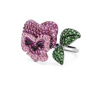 Swarovski 5682818 Anello cocktail Alice in Wonderland Fiore Taglia 55/60