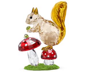 Swarovski 5684343 Idyllia Scoiattolo e Funghi