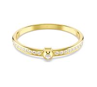Swarovski 5688492 Bracciale rigido Numina Taglio tondo Bianco Oro Taglia S